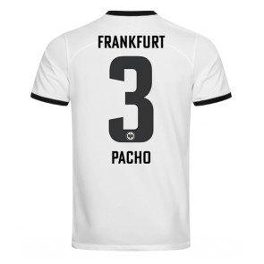 Eintracht Frankfurt Willian Pacho #3 Replika Tredjetrøje 2023-24 Kortærmet